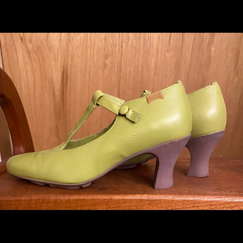 Camper leather Mary Jane shoes